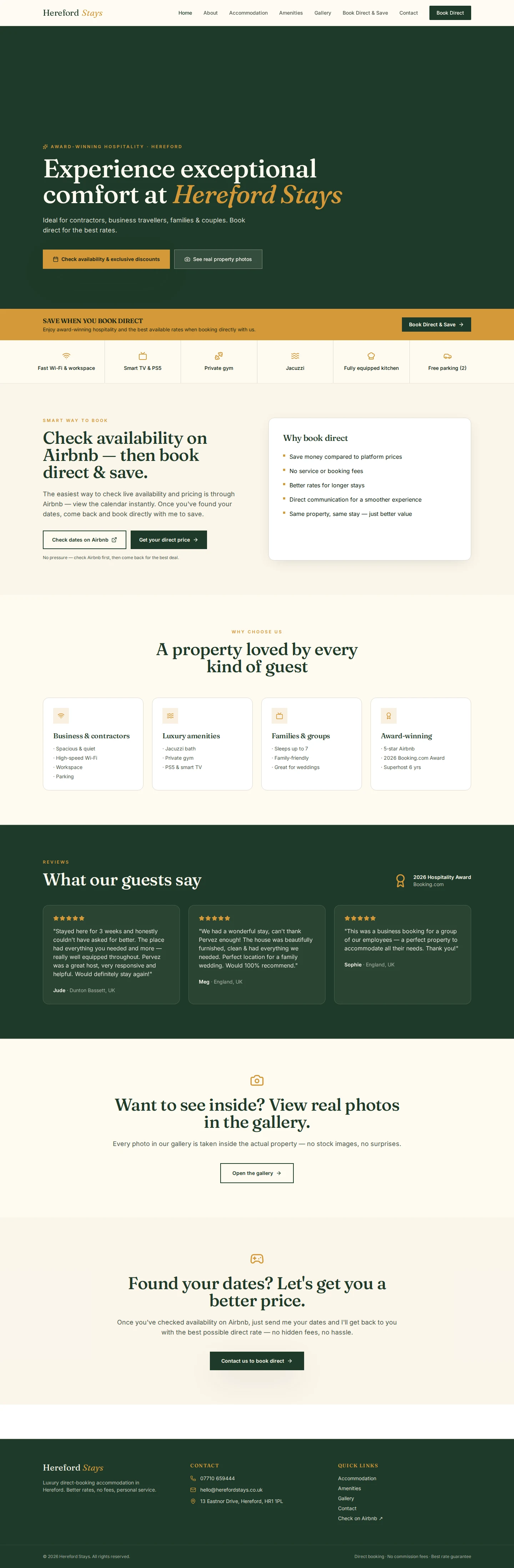 The Lovable home page imported into WordPress with its shared header and footer, on a desktop screen